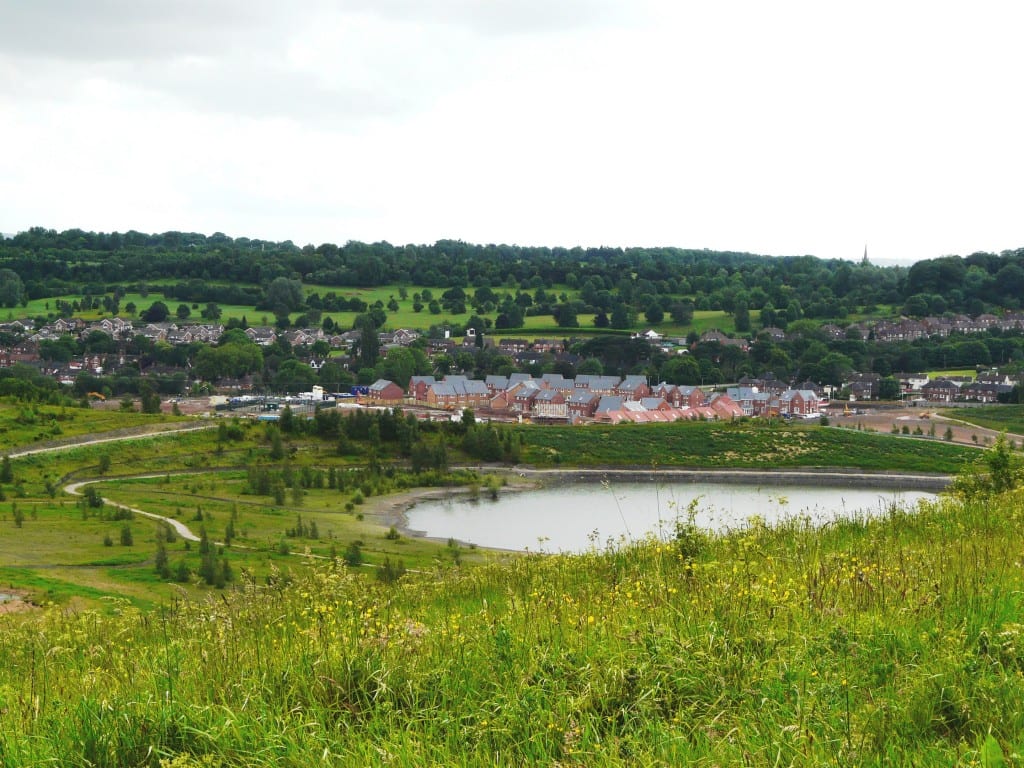 Silverdale Country Park - with housing