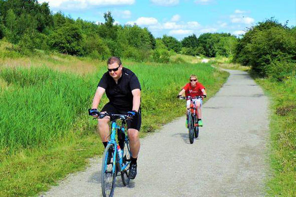 New Cycle hubs at Port Sunlight River Park