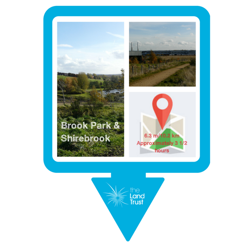 Walking route - Brook Park & Shirebrook