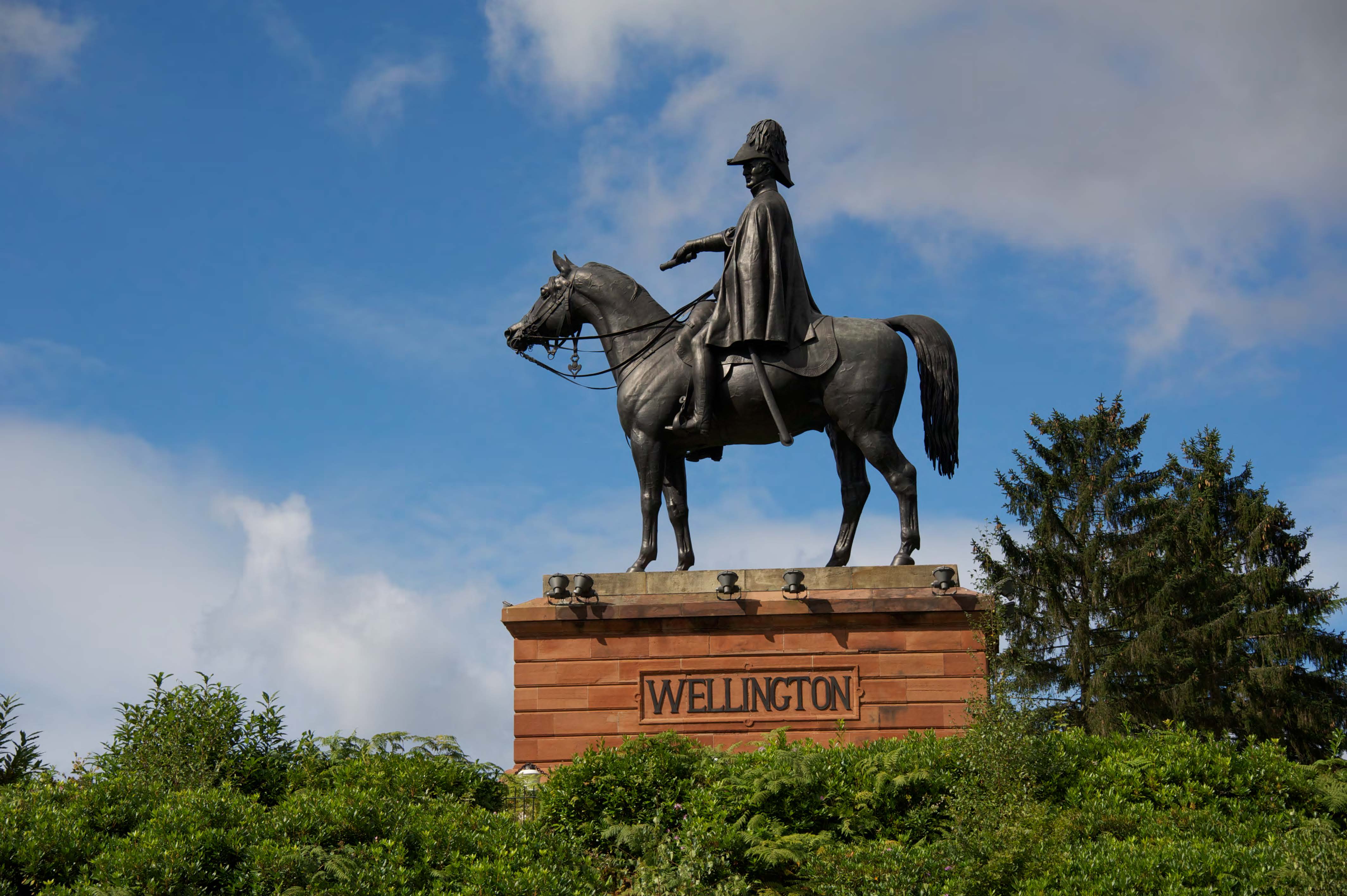 Wellington Statue at Wellesley Woodlands
