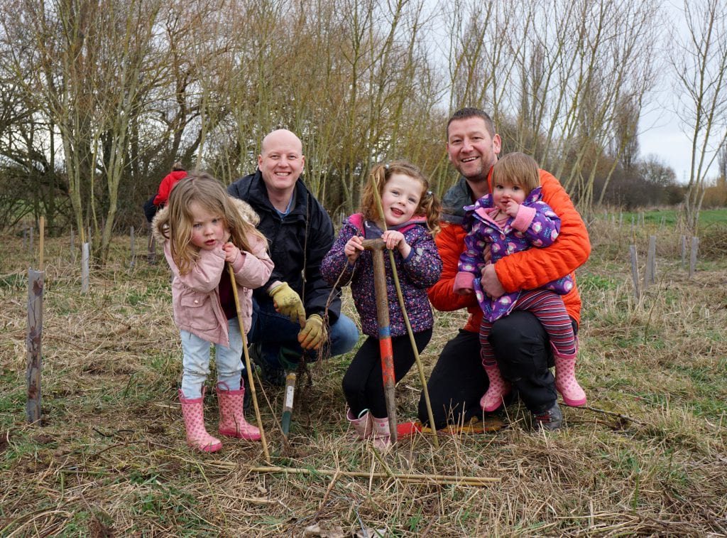 The Howard Family - CoCCP tree planting 2019 