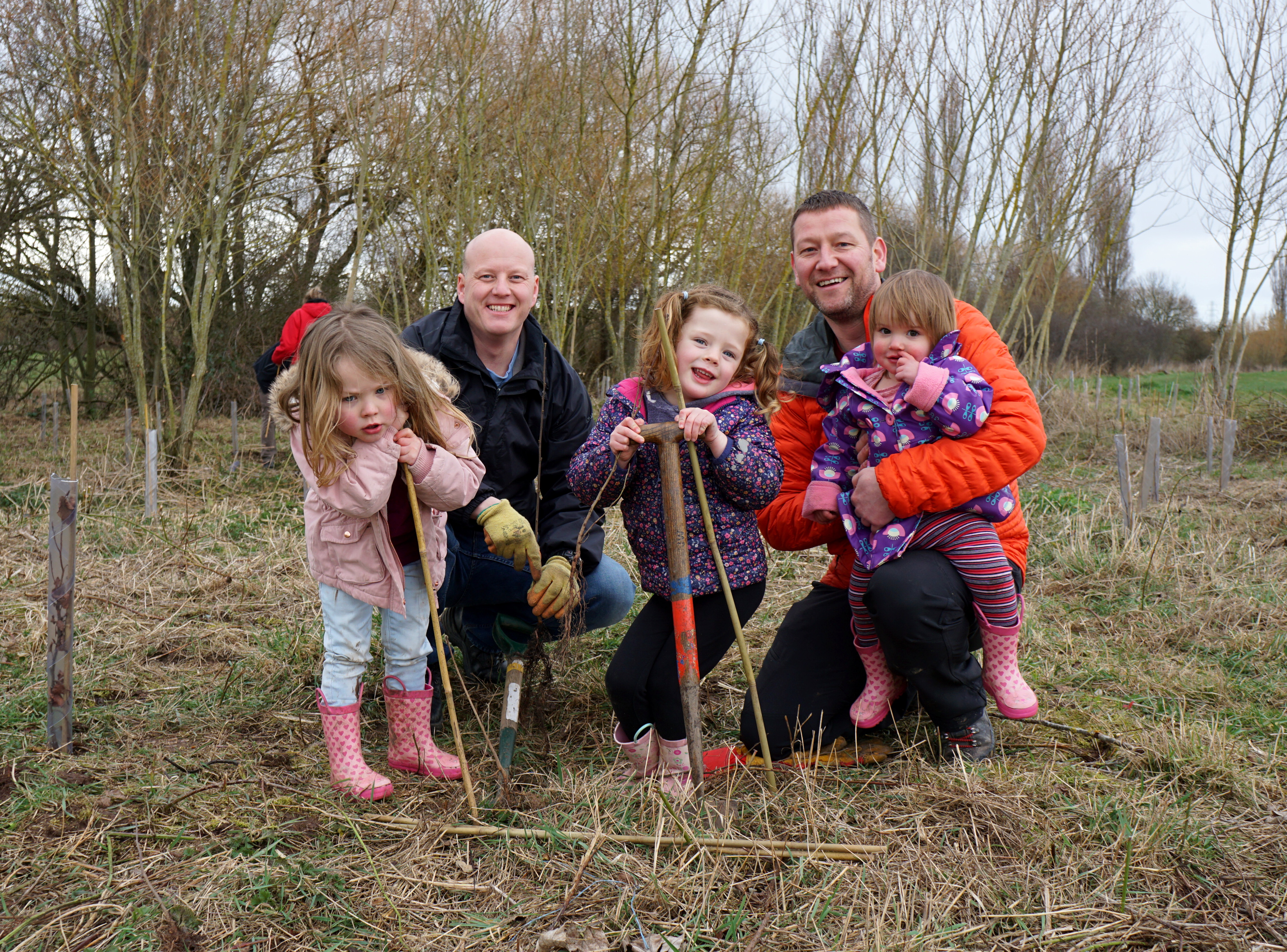 The Howard Family - CoCCP tree planting 2019